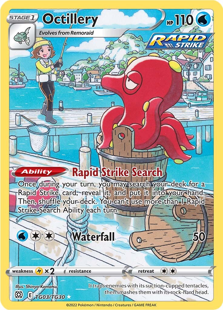 Octillery (TG03/TG30) [Sword & Shield: Brilliant Stars] | Exor Games Dartmouth