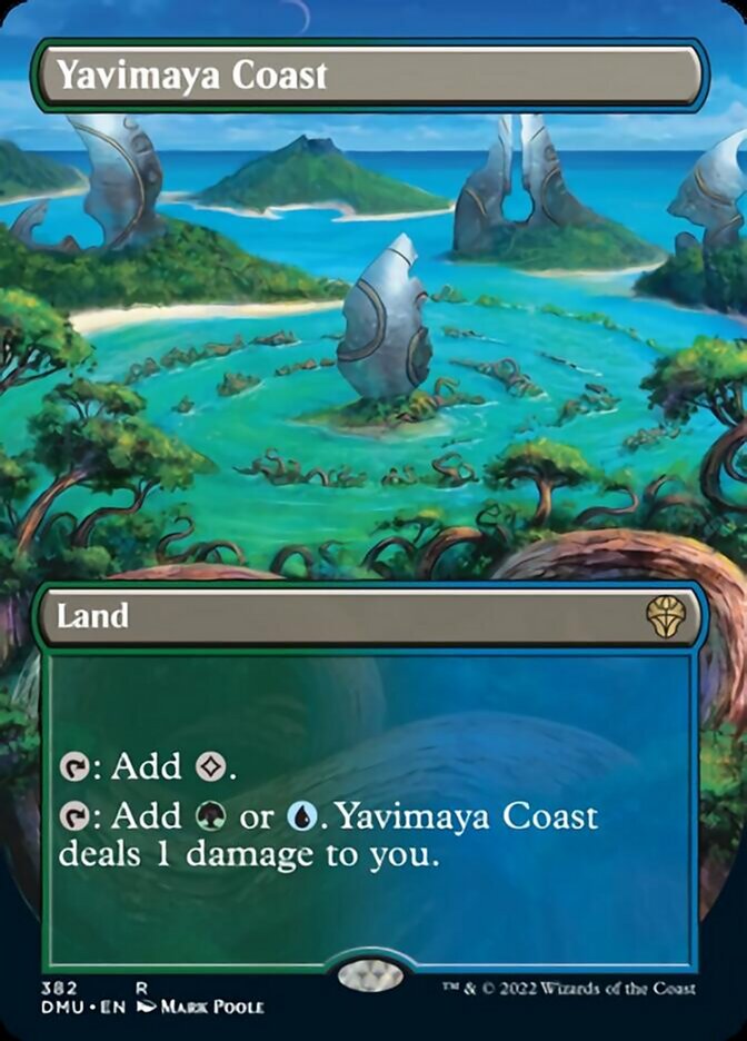 Yavimaya Coast (Borderless Alternate Art) [Dominaria United] | Exor Games Dartmouth