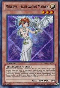 Minerva, Lightsworn Maiden [SDLI-EN002] Super Rare | Exor Games Dartmouth