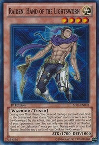 Raiden, Hand of the Lightsworn [SDLI-EN003] Super Rare | Exor Games Dartmouth
