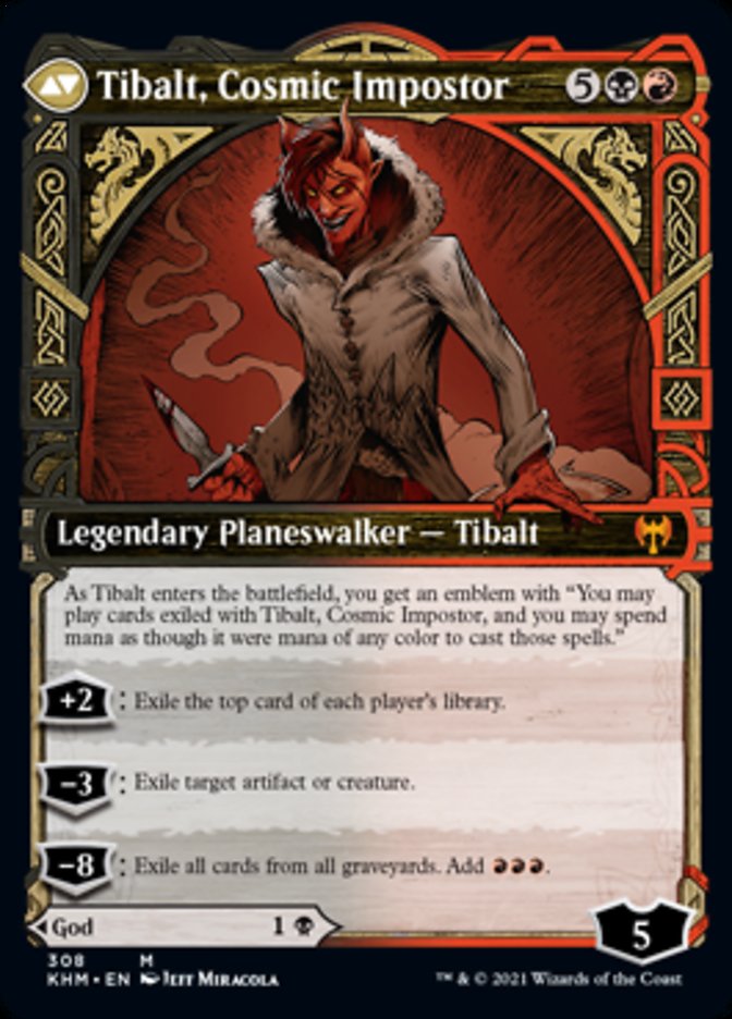 Valki, God of Lies // Tibalt, Cosmic Impostor (Showcase) [Kaldheim] | Exor Games Dartmouth