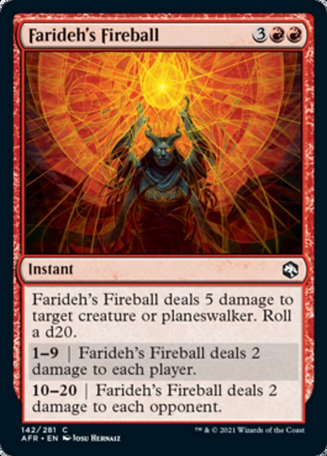 Farideh's Fireball [Dungeons & Dragons: Adventures in the Forgotten Realms] | Exor Games Dartmouth