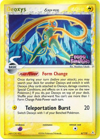 Deoxys (6/110) (Delta Species) (Stamped) [EX: Holon Phantoms] | Exor Games Dartmouth