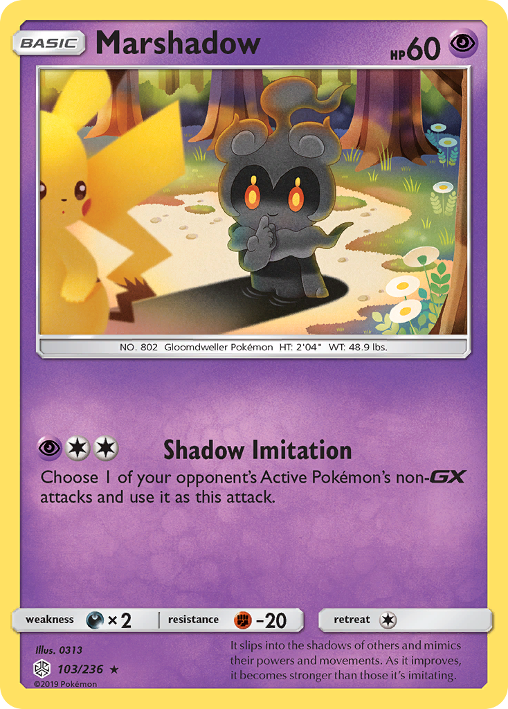 Marshadow (103/236) [Sun & Moon: Cosmic Eclipse] | Exor Games Dartmouth