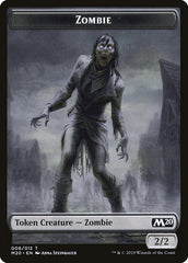 Soldier // Zombie Double-Sided Token [Game Night 2019 Tokens] | Exor Games Dartmouth