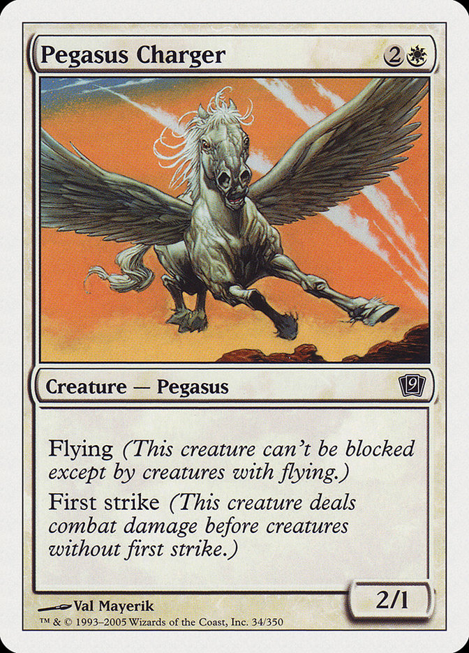 Pegasus Charger [Ninth Edition] | Exor Games Dartmouth