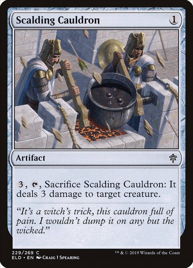 Scalding Cauldron [Throne of Eldraine] | Exor Games Dartmouth