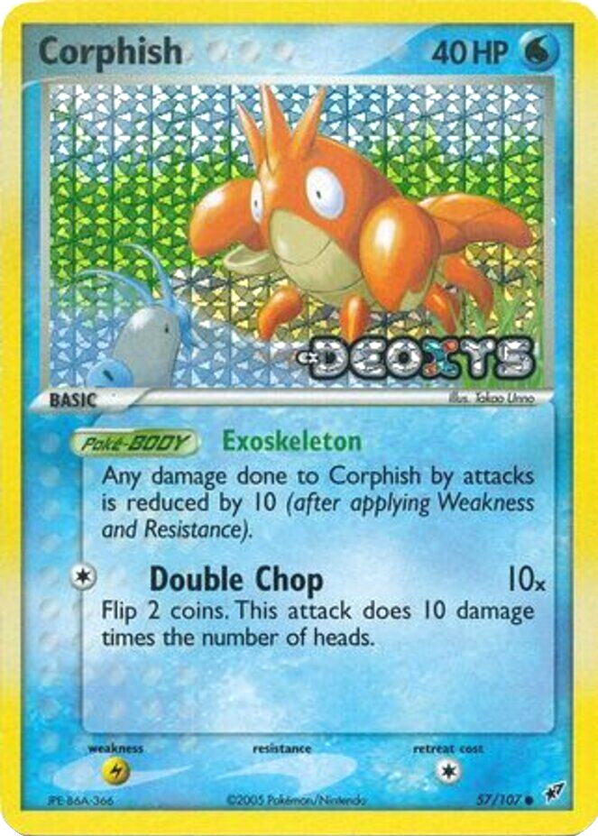 Corphish (57/107) (Stamped) [EX: Deoxys] | Exor Games Dartmouth