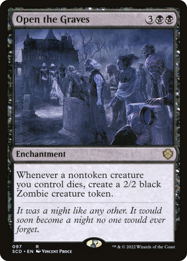 Open the Graves [Starter Commander Decks] | Exor Games Dartmouth