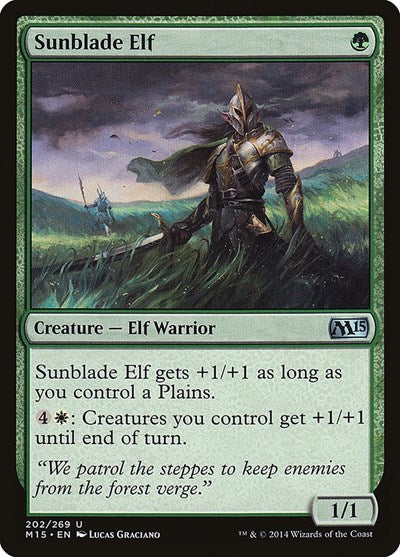 Sunblade Elf [Magic 2015] | Exor Games Dartmouth