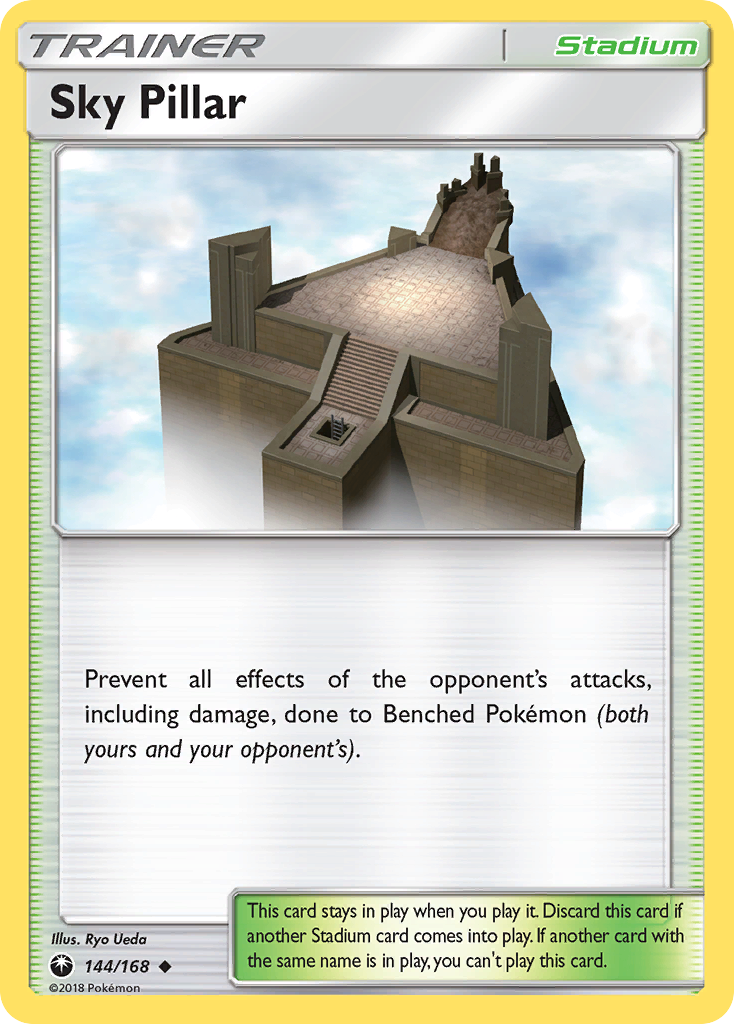 Sky Pillar (144/168) [Sun & Moon: Celestial Storm] | Exor Games Dartmouth