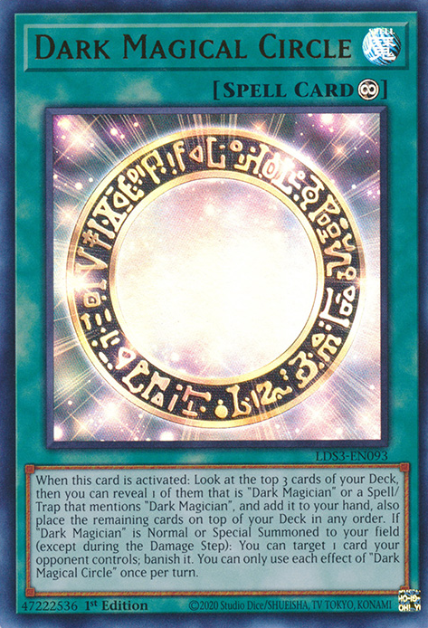 Dark Magical Circle [LDS3-EN093] Ultra Rare | Exor Games Dartmouth