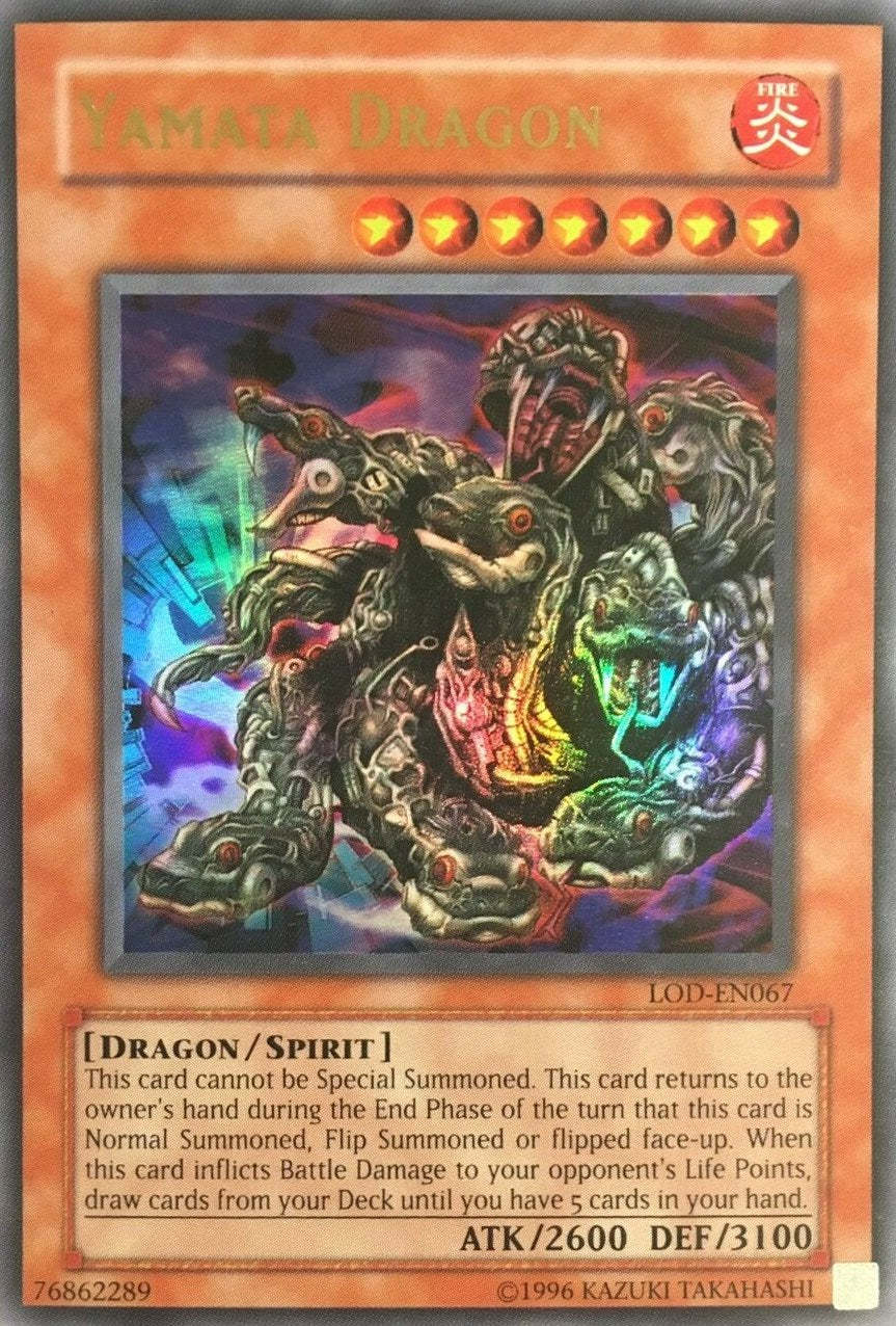 Yamata Dragon [LOD-EN067] Ultra Rare | Exor Games Dartmouth