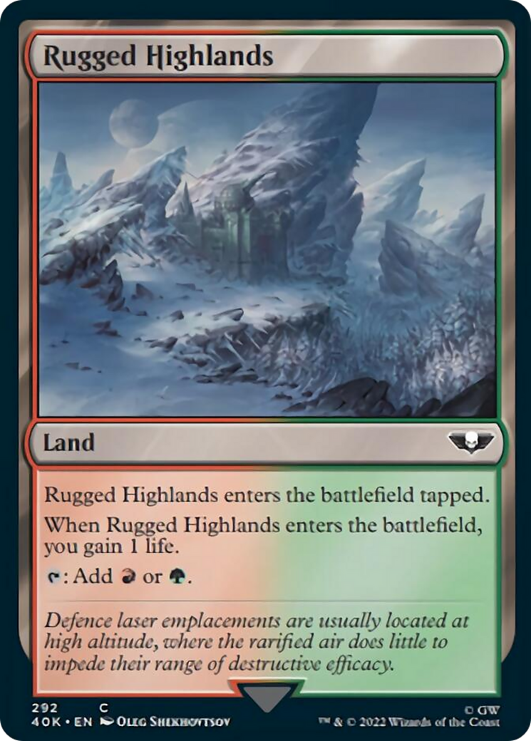 Rugged Highlands [Universes Beyond: Warhammer 40,000] | Exor Games Dartmouth