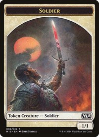 Soldier [Magic 2015 Tokens] | Exor Games Dartmouth