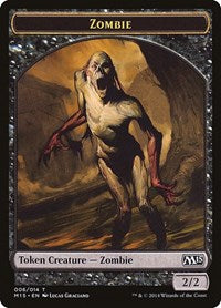 Zombie [Magic 2015 Tokens] | Exor Games Dartmouth