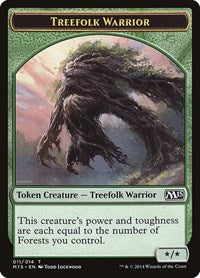 Treefolk Warrior [Magic 2015 Tokens] | Exor Games Dartmouth