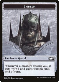 Garruk, Apex Predator Emblem [Magic 2015 Tokens] | Exor Games Dartmouth