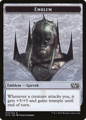 Garruk, Apex Predator Emblem [Magic 2015 Tokens] | Exor Games Dartmouth