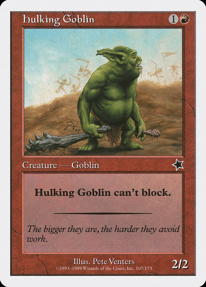 Hulking Goblin [Starter 1999] | Exor Games Dartmouth