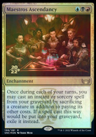 Maestros Ascendancy [Streets of New Capenna Prerelease Promos] | Exor Games Dartmouth