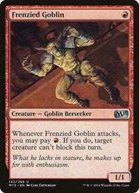 Frenzied Goblin [Magic 2015] | Exor Games Dartmouth