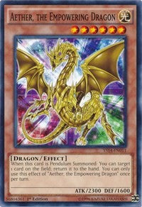 Aether, the Empowering Dragon [YS14-EN011] Common | Exor Games Dartmouth