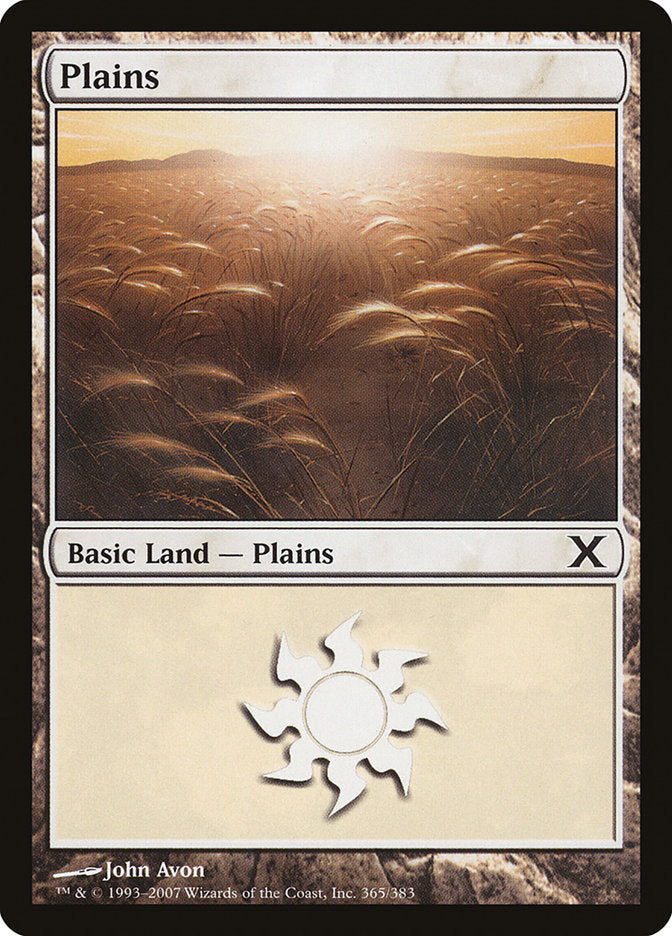 Plains (365) [Tenth Edition] | Exor Games Dartmouth