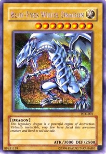 Blue-Eyes White Dragon (Power of Chaos: Kaiba the Revenge) [PCK-001] Secret Rare | Exor Games Dartmouth