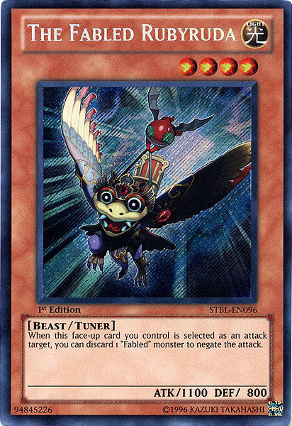 The Fabled Rubyruda [STBL-EN096] Secret Rare | Exor Games Dartmouth