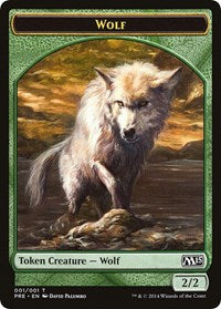 Wolf Token [Prerelease Cards] | Exor Games Dartmouth