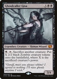 Ghoulcaller Gisa [Commander 2014] | Exor Games Dartmouth