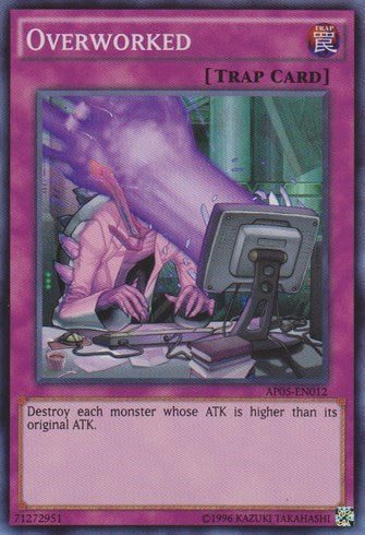 Overworked [AP05-EN012] Super Rare | Exor Games Dartmouth