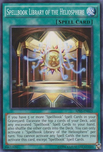 Spellbook Library of the Heliosphere [AP05-EN025] Common | Exor Games Dartmouth
