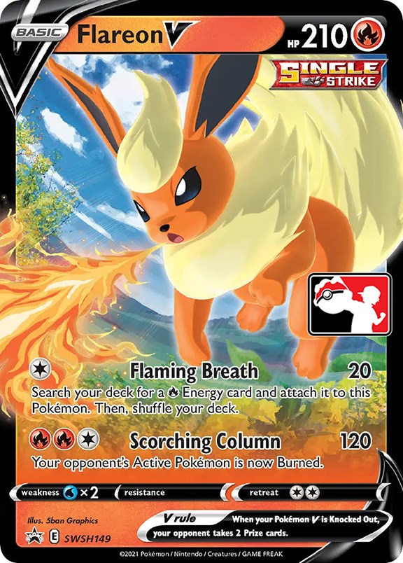 Flareon V (SWSH149) [Prize Pack Series One] | Exor Games Dartmouth