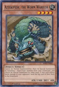 Aztekipede, the Worm Warrior [BP03-EN041] Rare | Exor Games Dartmouth