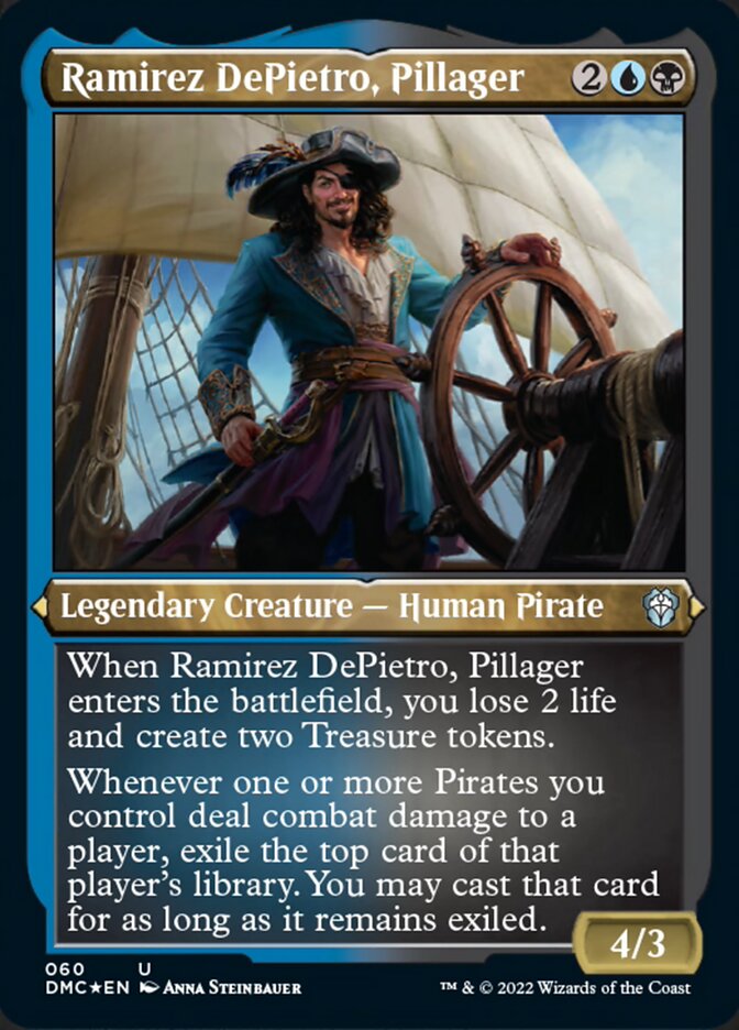 Ramirez DePietro, Pillager (Foil Etched) [Dominaria United Commander] | Exor Games Dartmouth