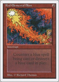 Red Elemental Blast [Unlimited Edition] | Exor Games Dartmouth