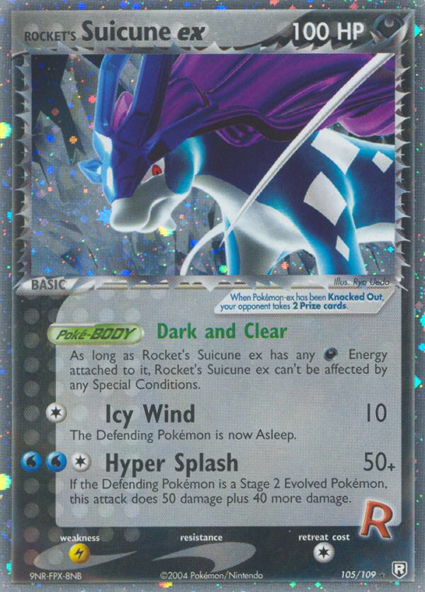 Rocket's Suicune ex (105/109) [EX: Team Rocket Returns] | Exor Games Dartmouth