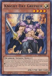 Knight Day Grepher [BP03-EN109] Rare | Exor Games Dartmouth