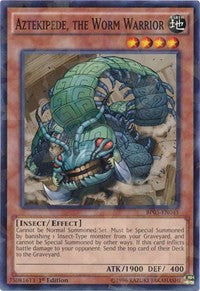 Aztekipede, the Worm Warrior (Shatterfoil) [BP03-EN041] Rare | Exor Games Dartmouth