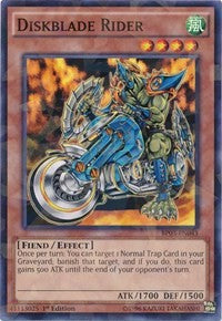 Diskblade Rider (Shatterfoil) [BP03-EN043] Rare | Exor Games Dartmouth