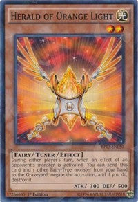 Herald of Orange Light (Shatterfoil) [BP03-EN050] Shatterfoil Rare | Exor Games Dartmouth