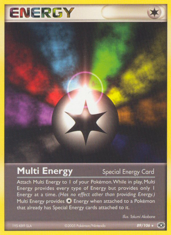 Multi Energy (89/106) [EX: Emerald] | Exor Games Dartmouth