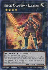 Heroic Champion - Kusanagi (Shatterfoil) [BP03-EN125] Rare | Exor Games Dartmouth