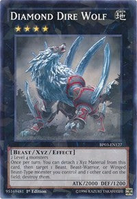 Diamond Dire Wolf (Shatterfoil) [BP03-EN127] Rare | Exor Games Dartmouth