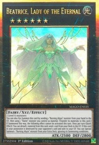 Beatrice, Lady of the Eternal [MAGO-EN035] Gold Rare | Exor Games Dartmouth