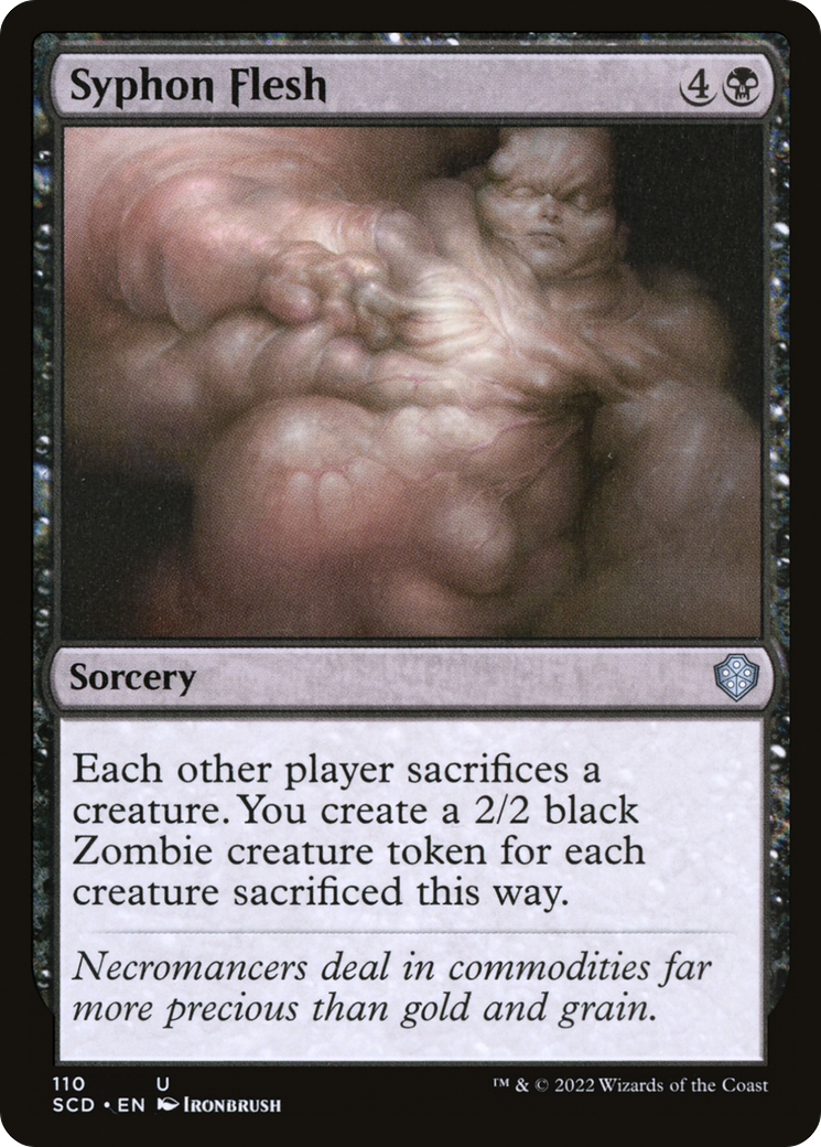 Syphon Flesh [Starter Commander Decks] | Exor Games Dartmouth