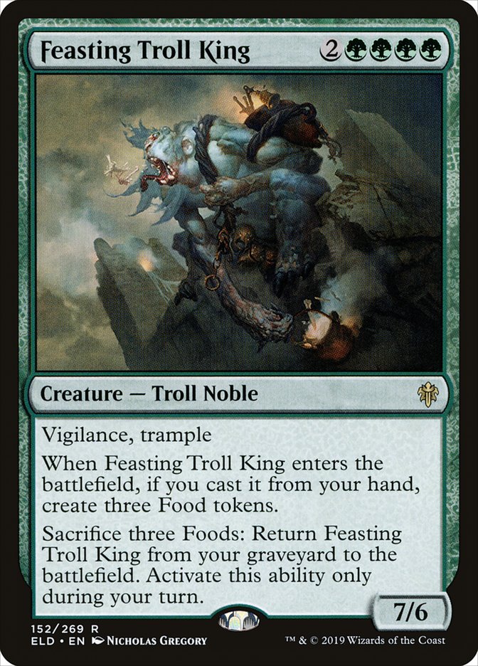 Feasting Troll King [Throne of Eldraine] | Exor Games Dartmouth