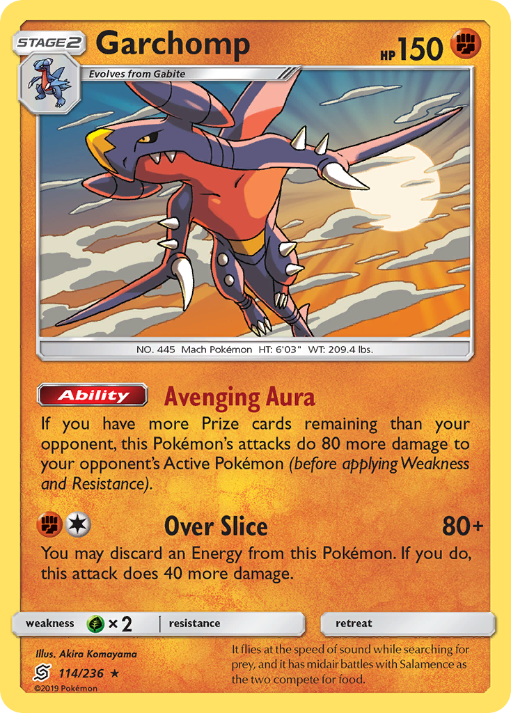 Garchomp (114/236) [Sun & Moon: Unified Minds] | Exor Games Dartmouth